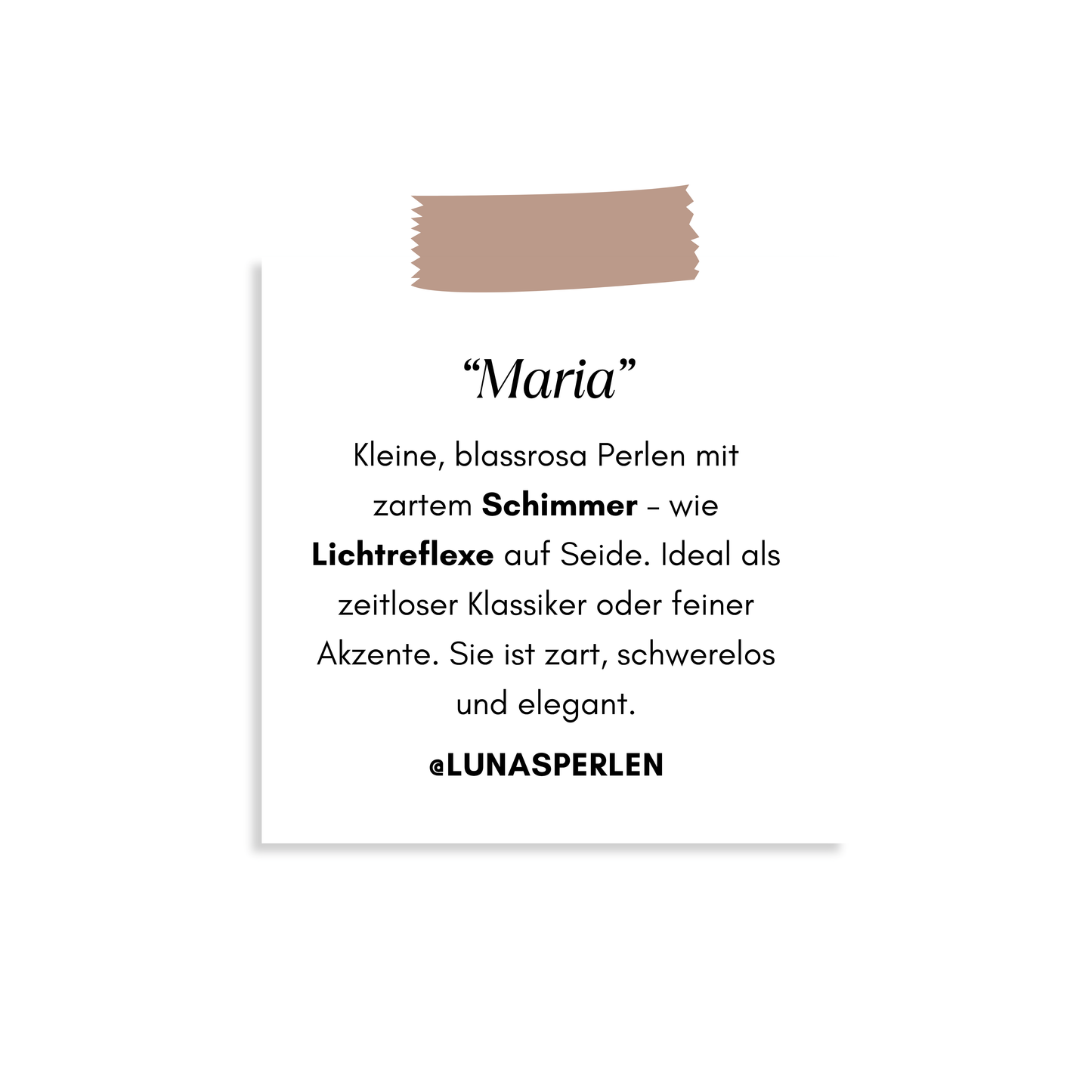 MARIA Perlenkette