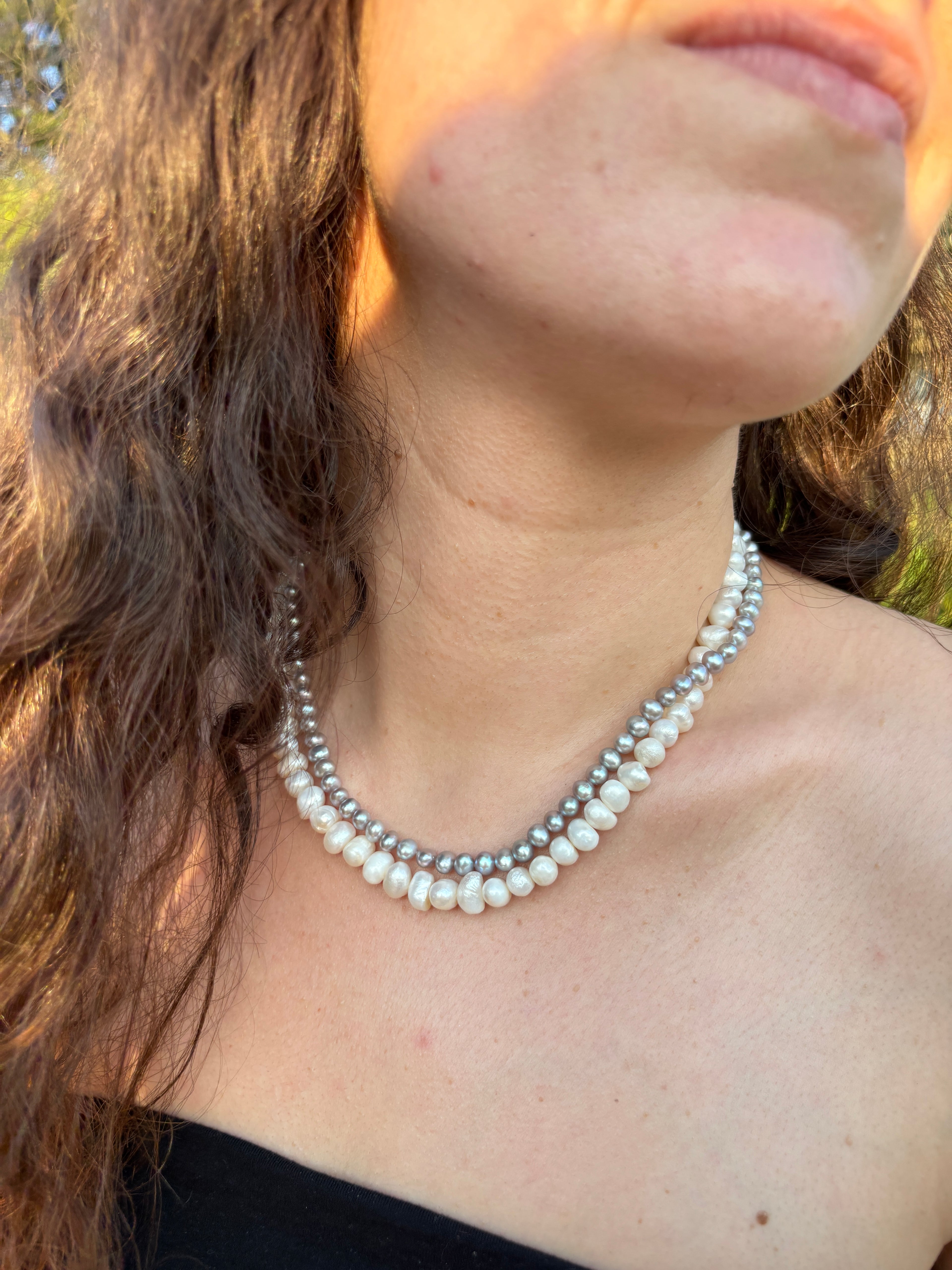 ELISA – Choker Perlenkette
