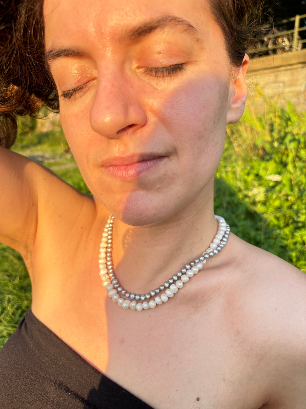 ELISA – Choker Perlenkette