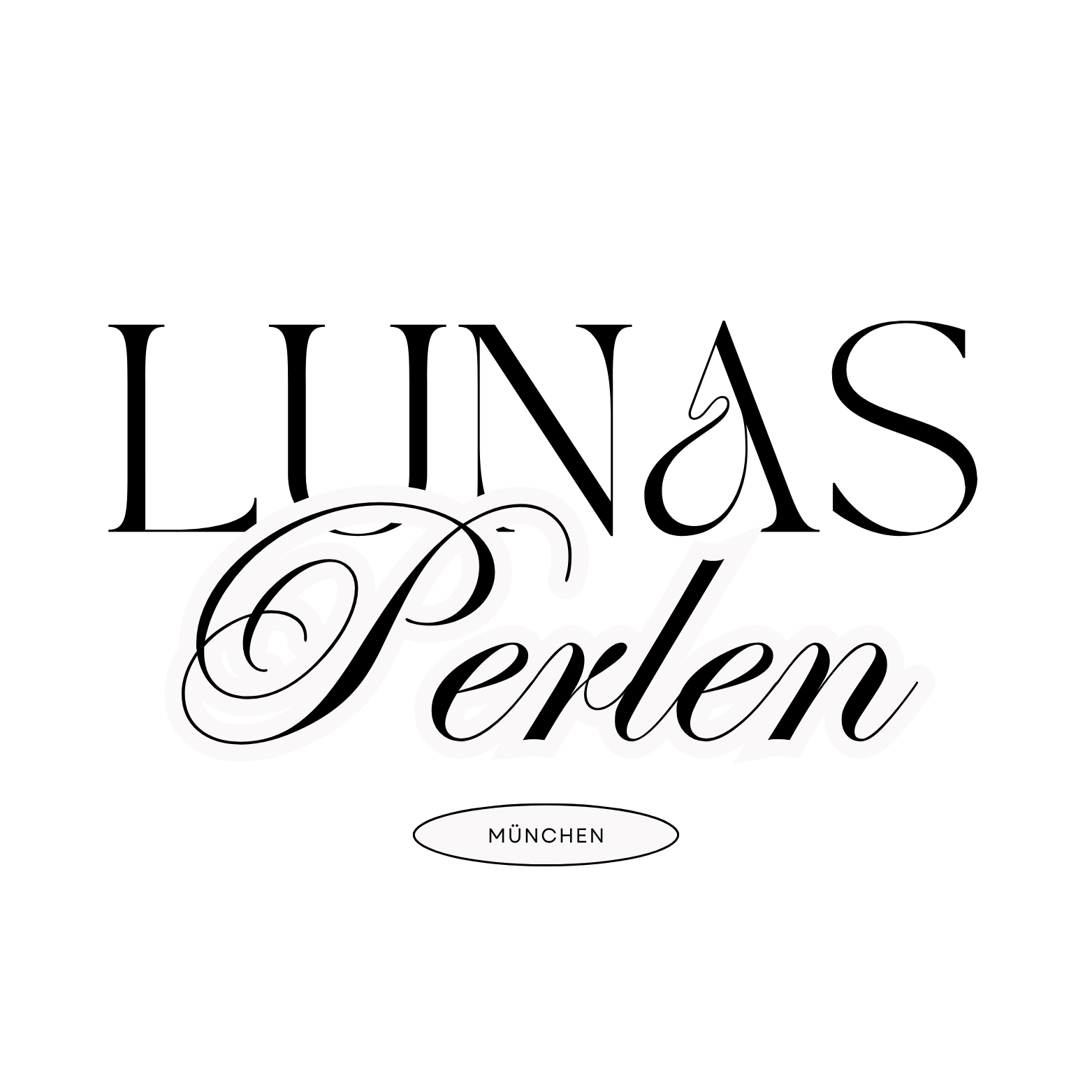 Lunas Perlen Logo ohne Hintergrund