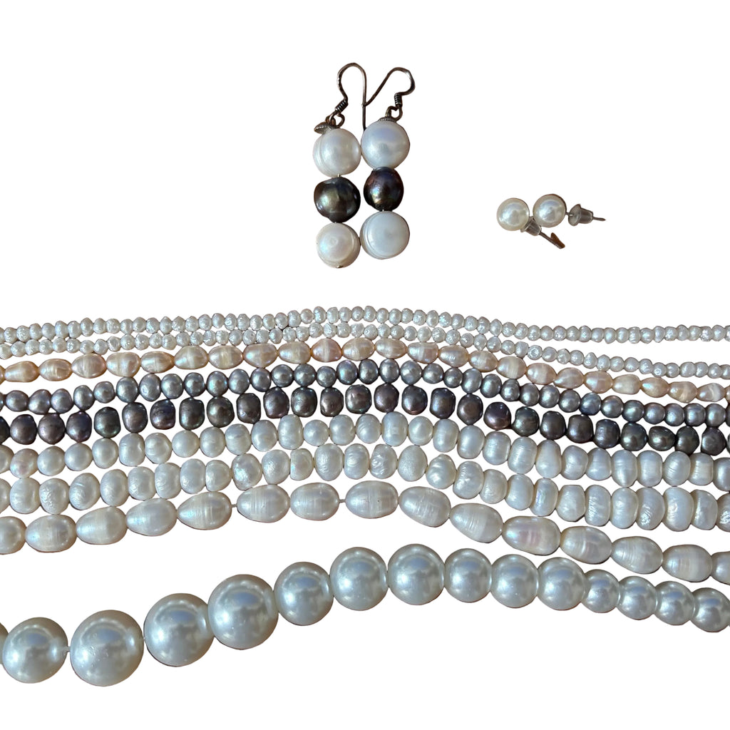 Perlen in verschiedenen Formen